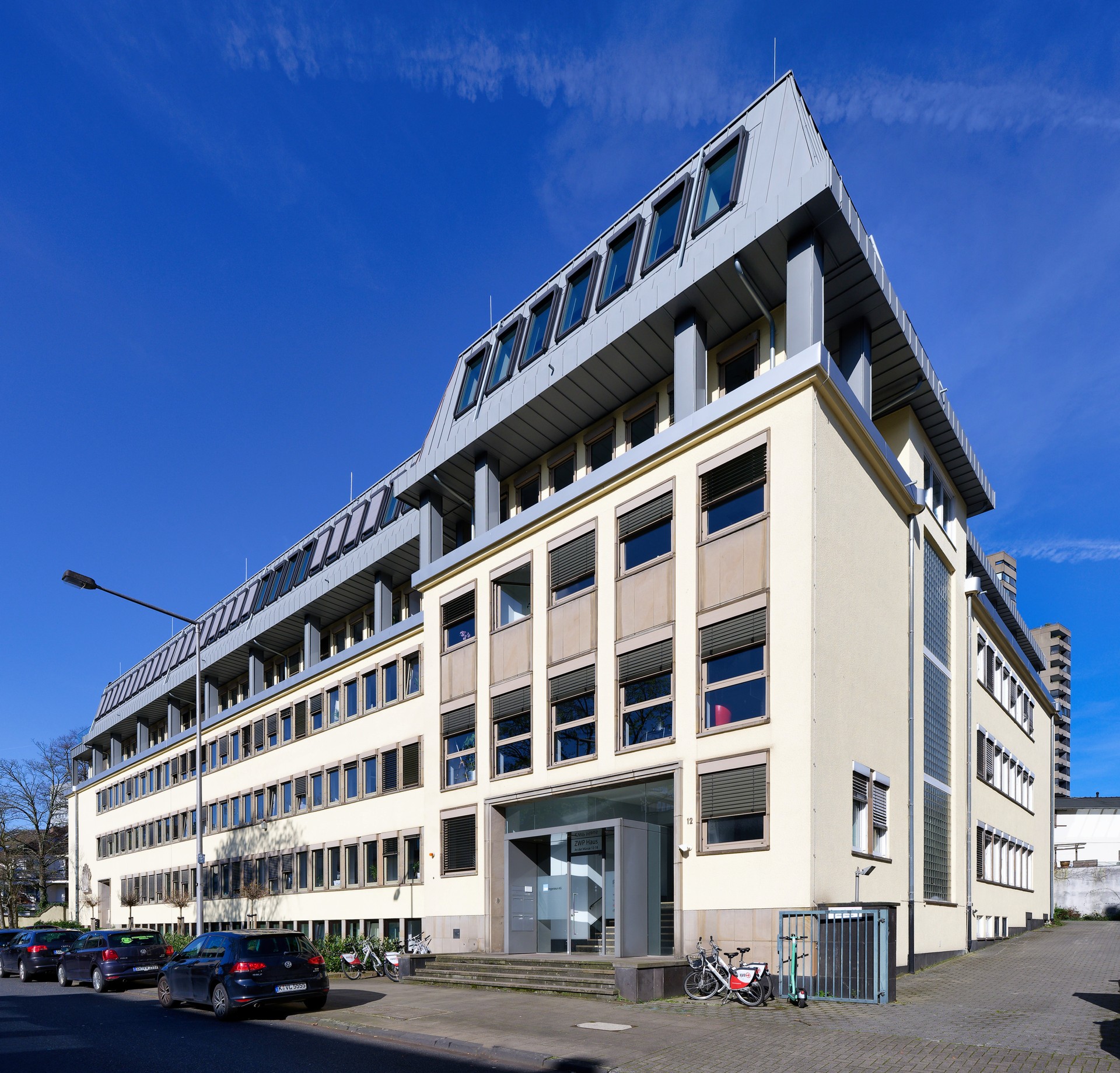 Cologne branch of the construction services provider ZWP Ingenieur-AG